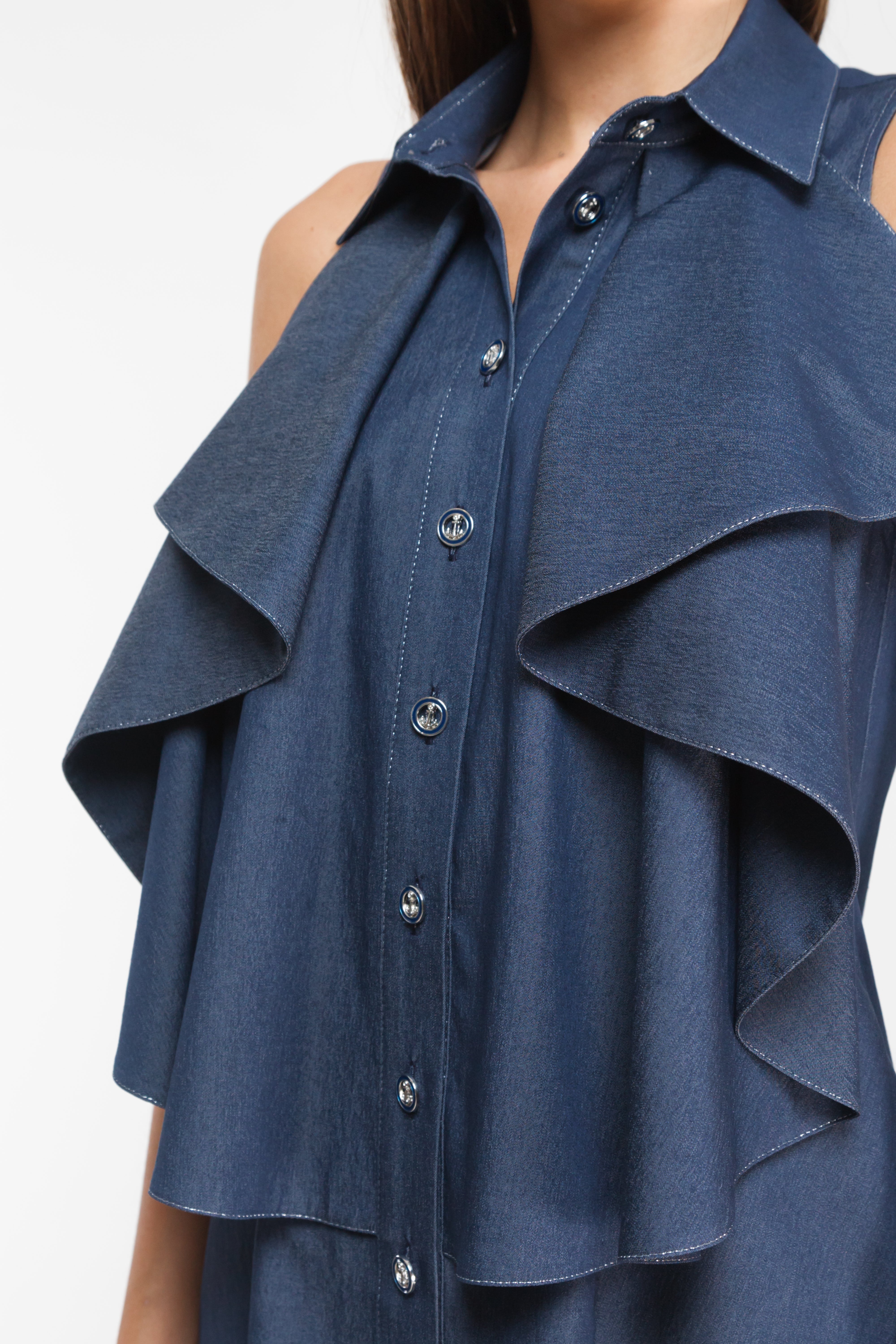 Denim Blouse
