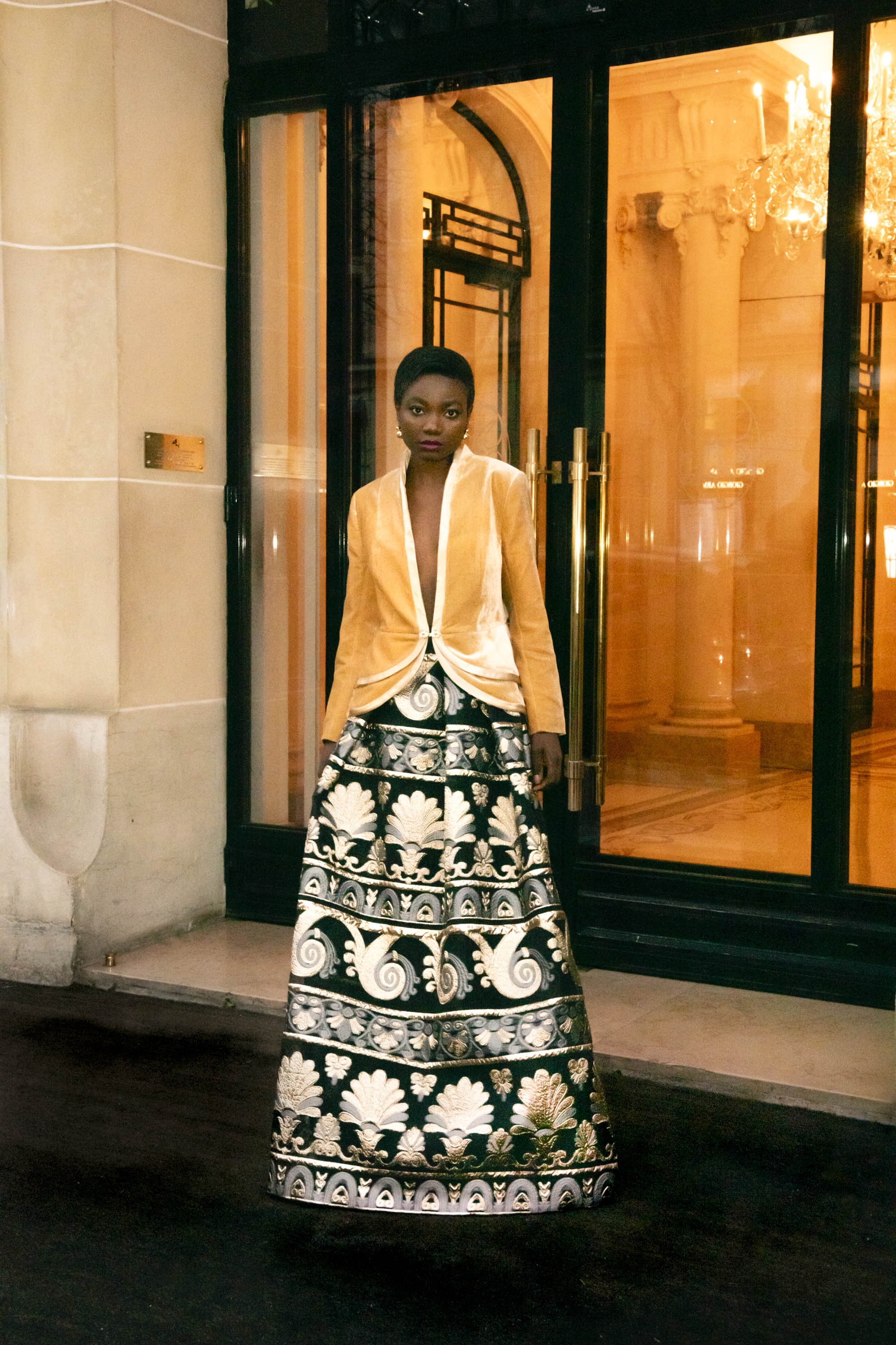 Jacket - “GARNIER “ - Gold