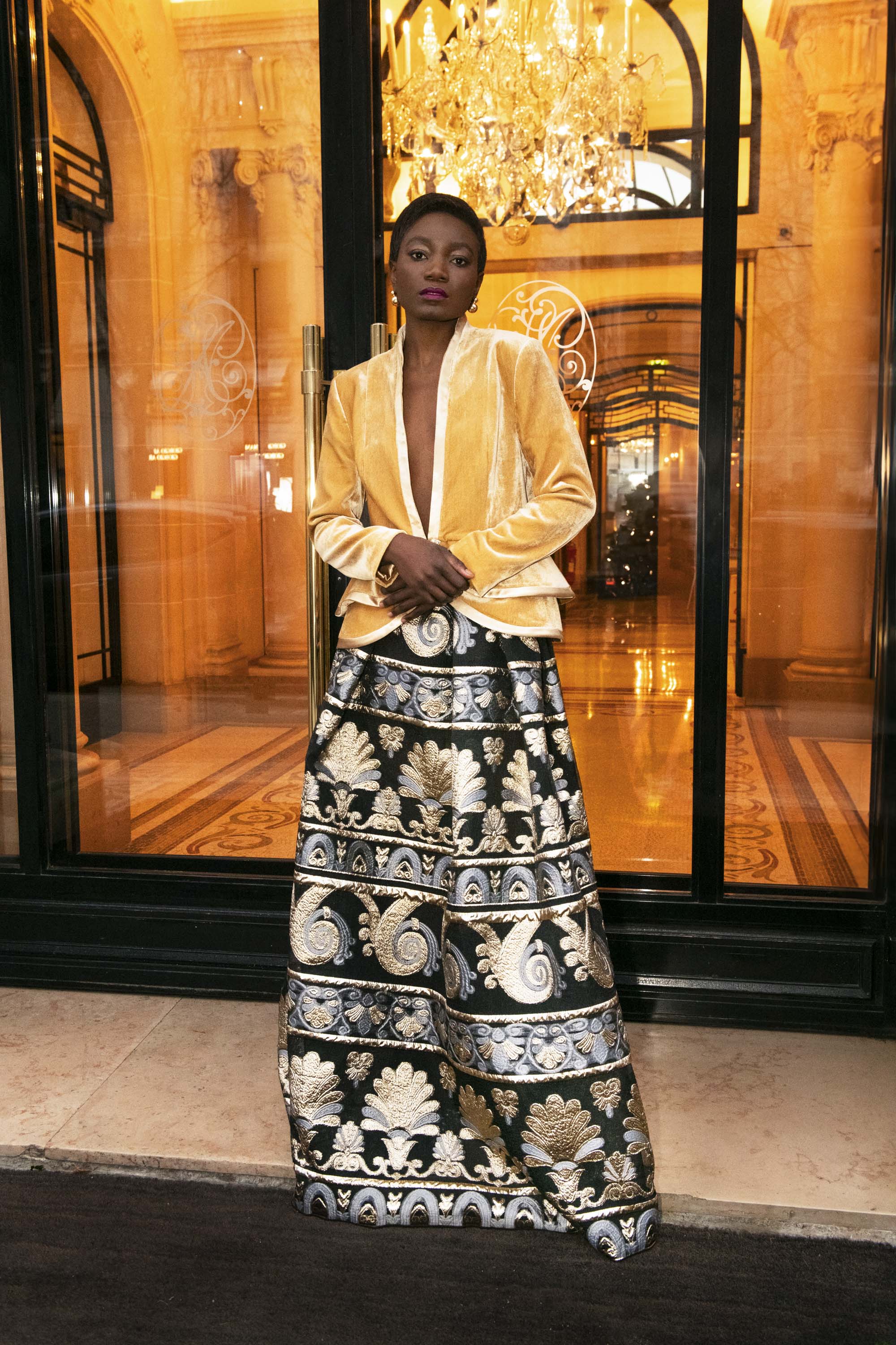 Jacket - “GARNIER “ - Gold