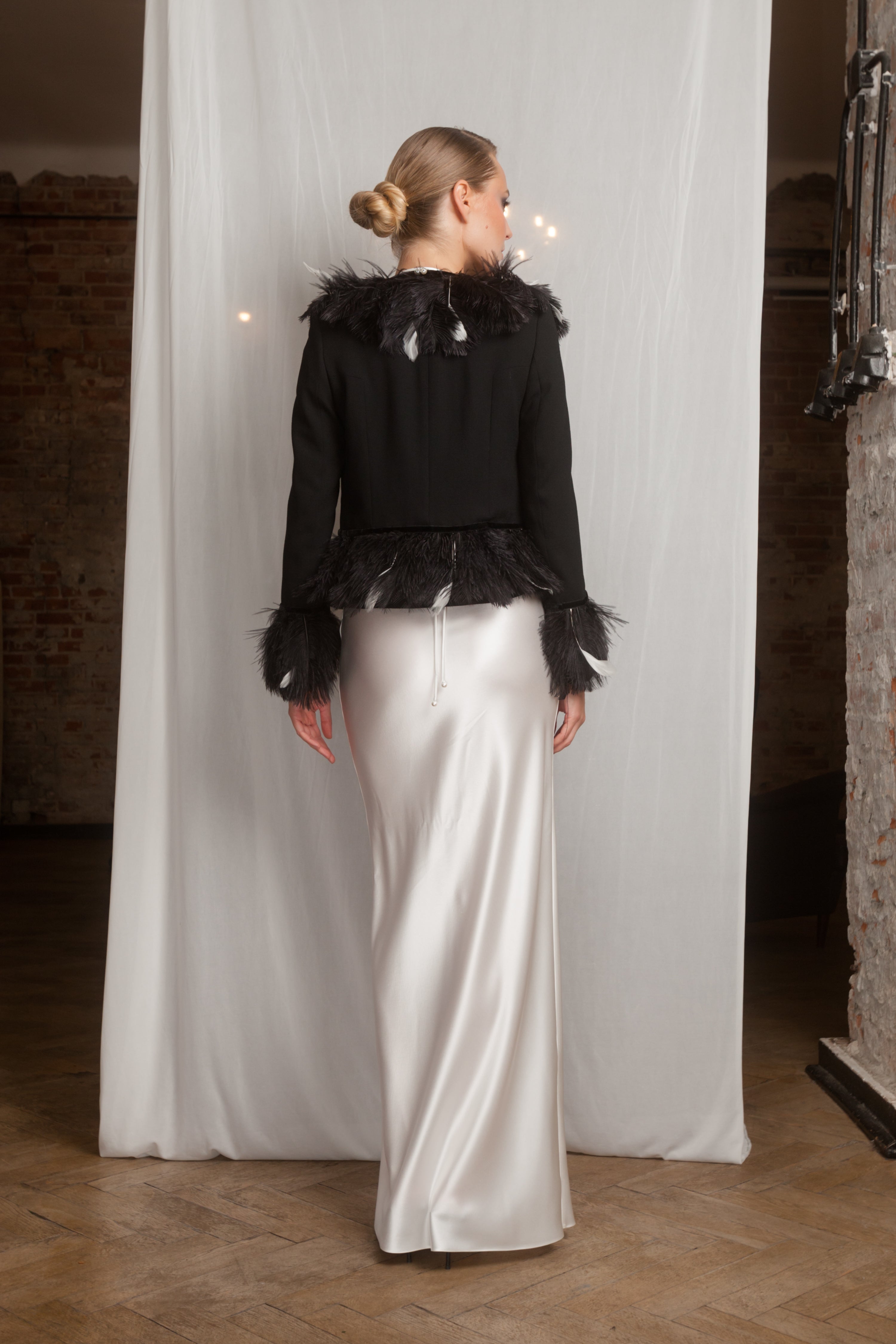 Jacket Natural Feathers