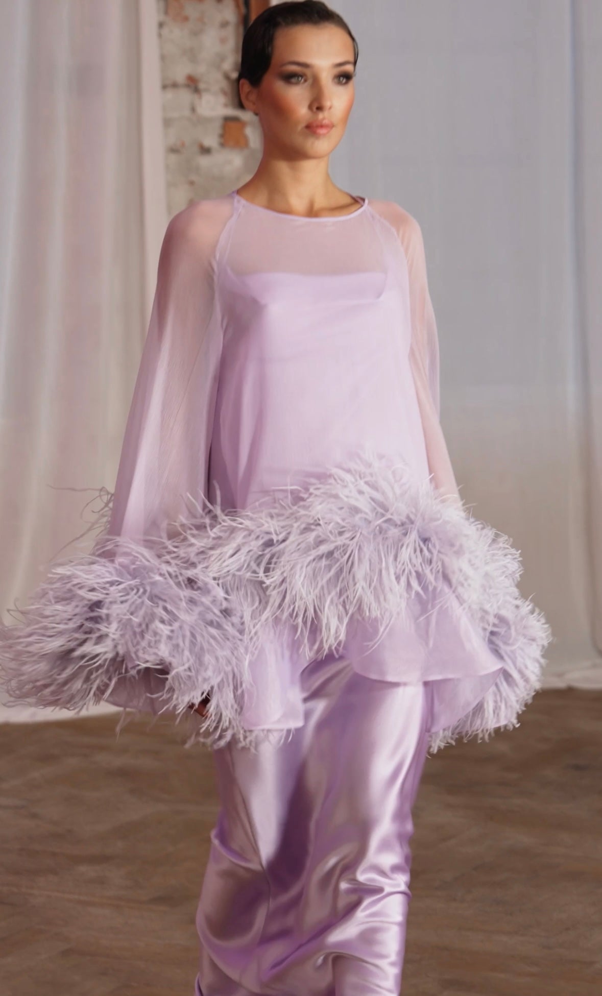 Heather Flower Tunic